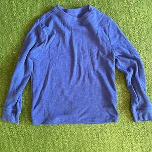 Kids XS Cat and Jack long sleeve blue tee!